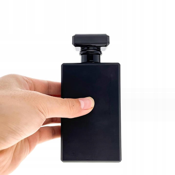 Glass Flacon For Perfume Bottle Thread Screwed Andres Black Mat 100ml Manufacturer code ANDRES100BLACK