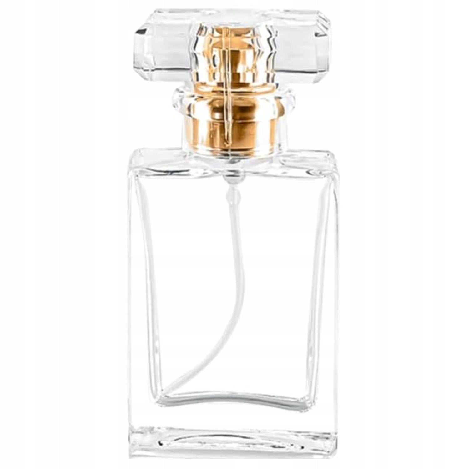 Glass Flacon For Perfume Bottle with Screw-Down Atomizer Andres Gold 30ml Manufacturer code ANDRES30GZ