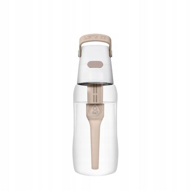 Glass Jug Dafi CRYSTAL Steel Classic with Beige Solid Bottle 0,5 Packaging status original