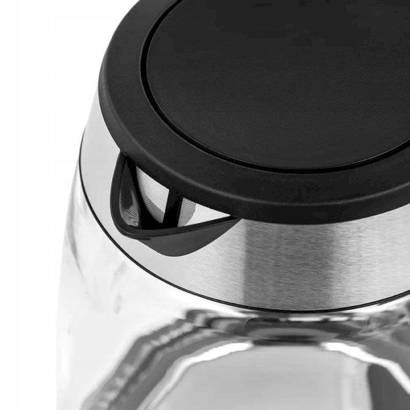 Glass Kettle Midea MK-17G03A 1,7 L Dominant color silver/gray
