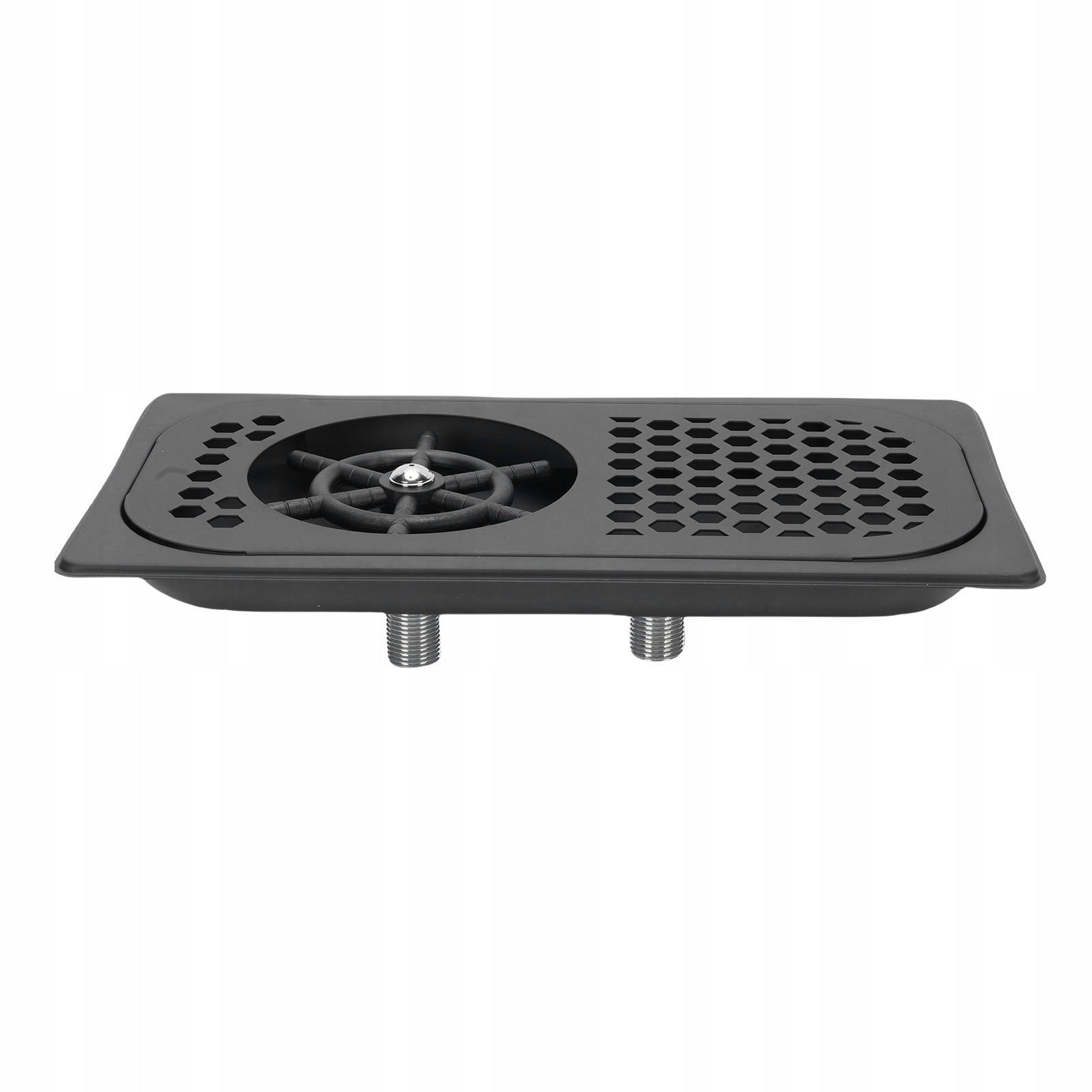 Glass Scrubber, Stainless Steel Cup Pad with Drain Tray Brand no brand