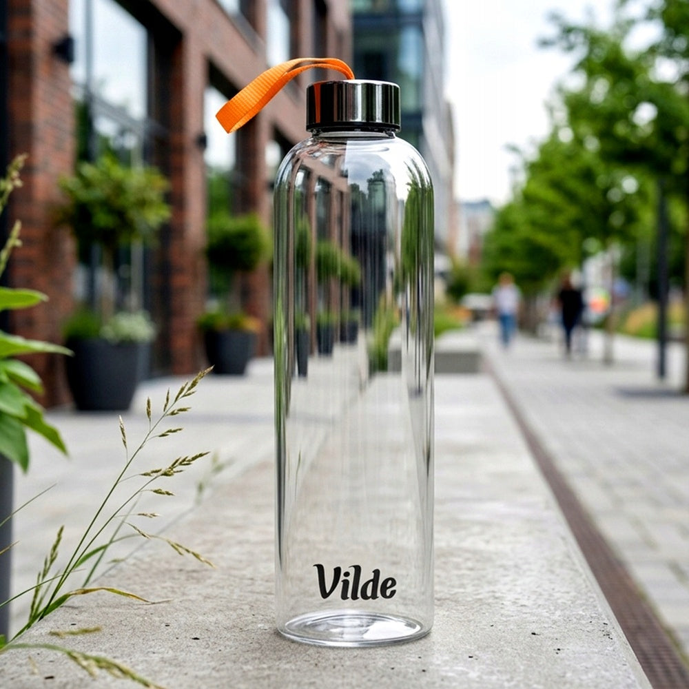 Glass bottle for drinks water juice lemonade cocktail smoothie water bottle 0,75L Packaging status original