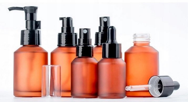 Glass bottle with pump capacity 60 ml