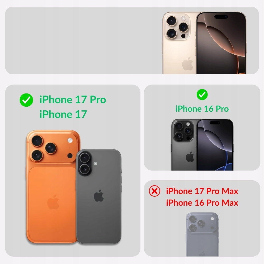 Glass case for iPhone 17 Pro / 17, Spigen Glas.tR 2P with applicator Packaging status original