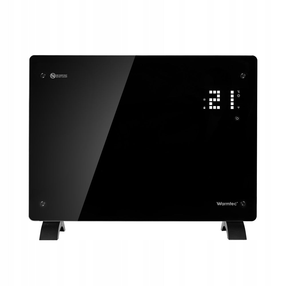 Glass convector electric heater with WiFi thermostat 1,5kW EGW-15C Brand Warmtec