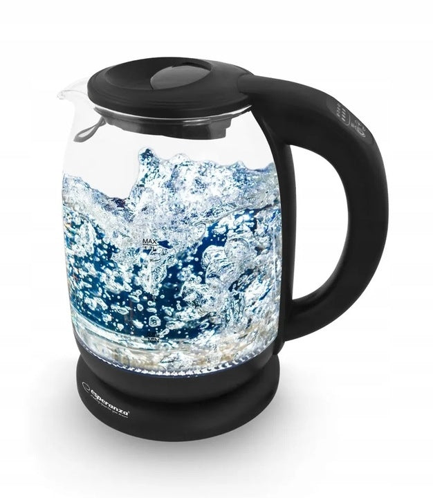 Glass electric kettle ESPERANZA LOIRE LED+TEMP. 1.7 L EAN (GTIN) 5901299949863