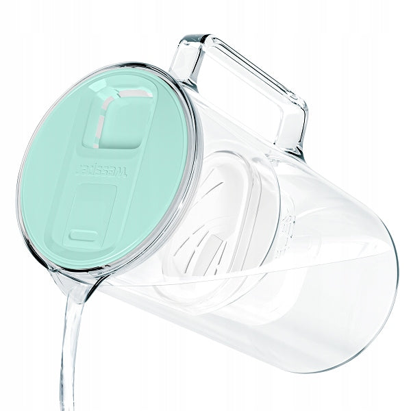 Glass filter jug 3l WESSPER Mint with LED COUNTER + CARTRIDGE EAN (GTIN) 5902668006231