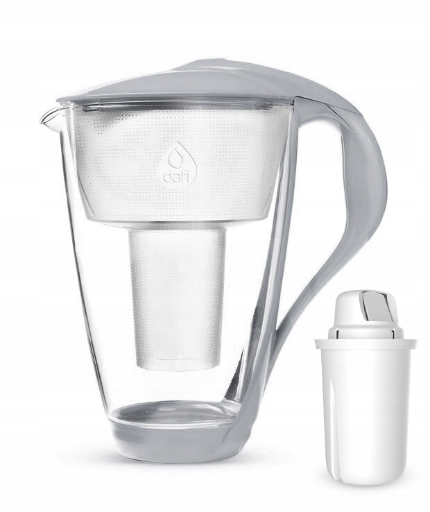 Glass filter jug Dafi Crystal LED
