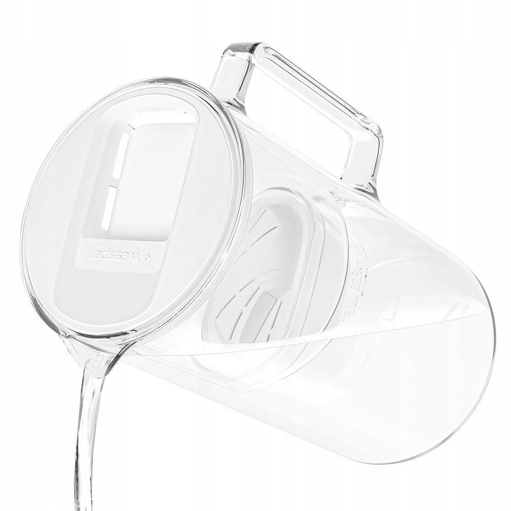 Glass filter jug Wessper WES201-WH Crystalline 3L +filter (white)