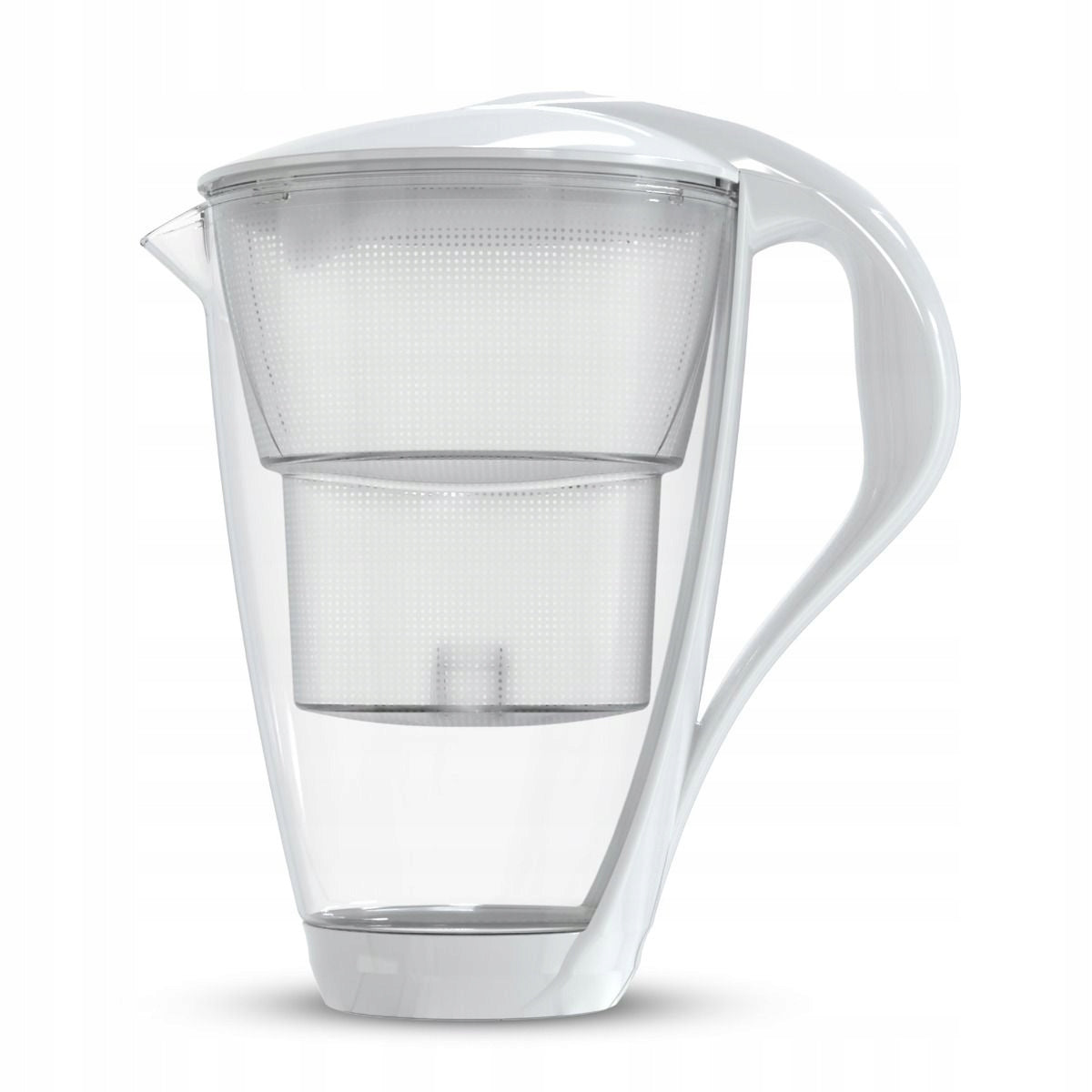 Glass jug DAFI CRYSTAL UNIMAX LED 2L White + 6 filters Manufacturer code D.FO.DAFI.SZKLANY.LED.UM.BIA.P-6