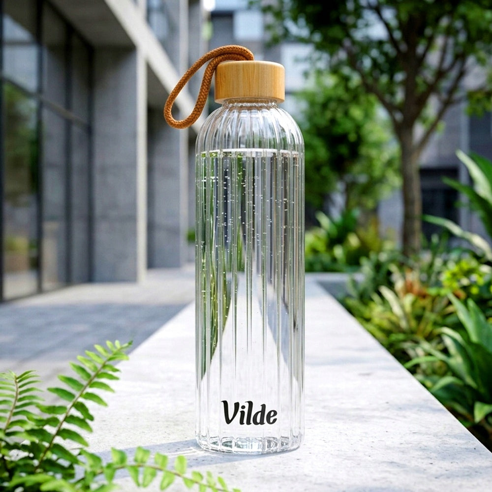 Glass water bottle 750 ml Vilde Volume 750 ml