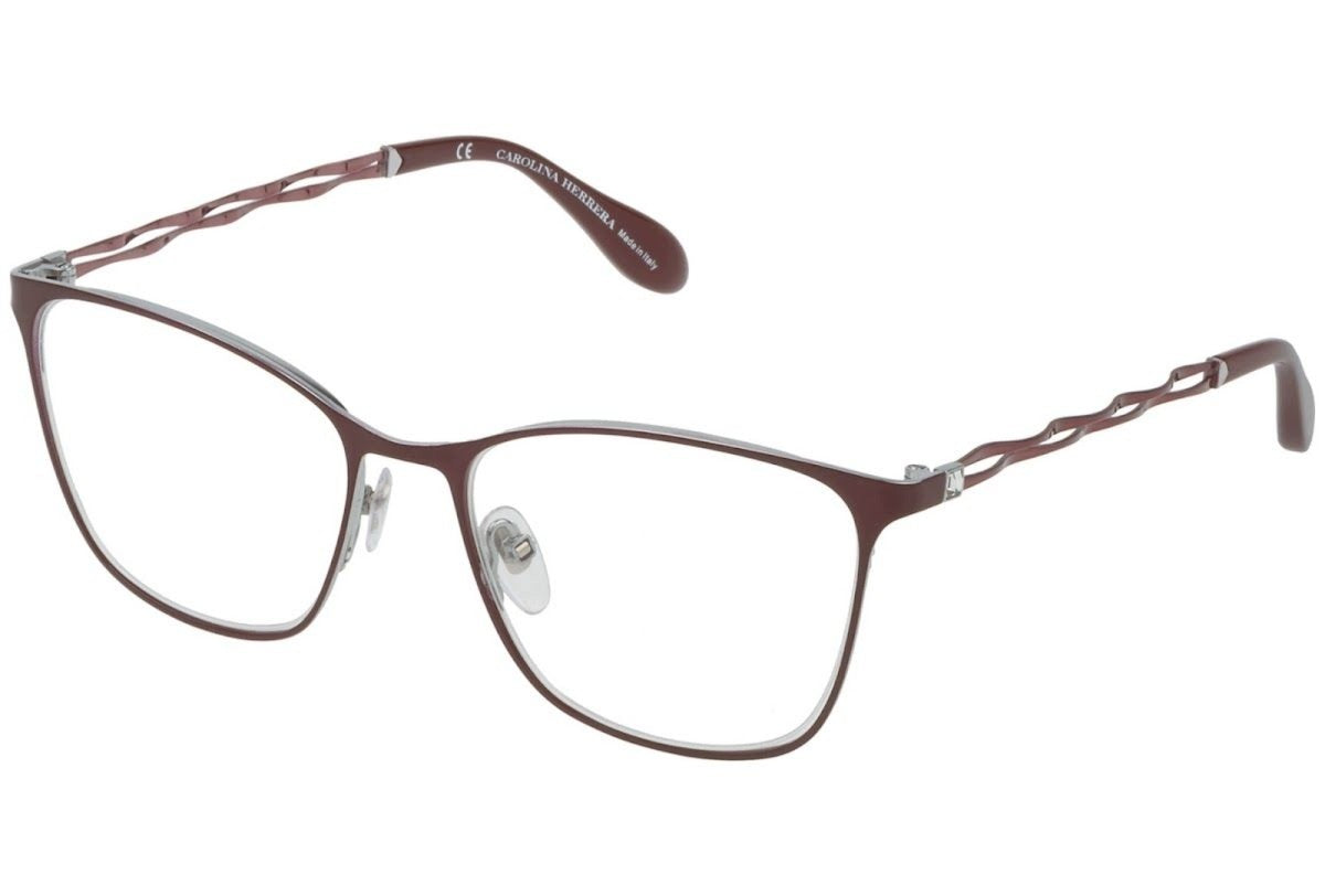 Glasses CAROLINA HERRERA NY VHN048S530482. Glasses, brown. Female.