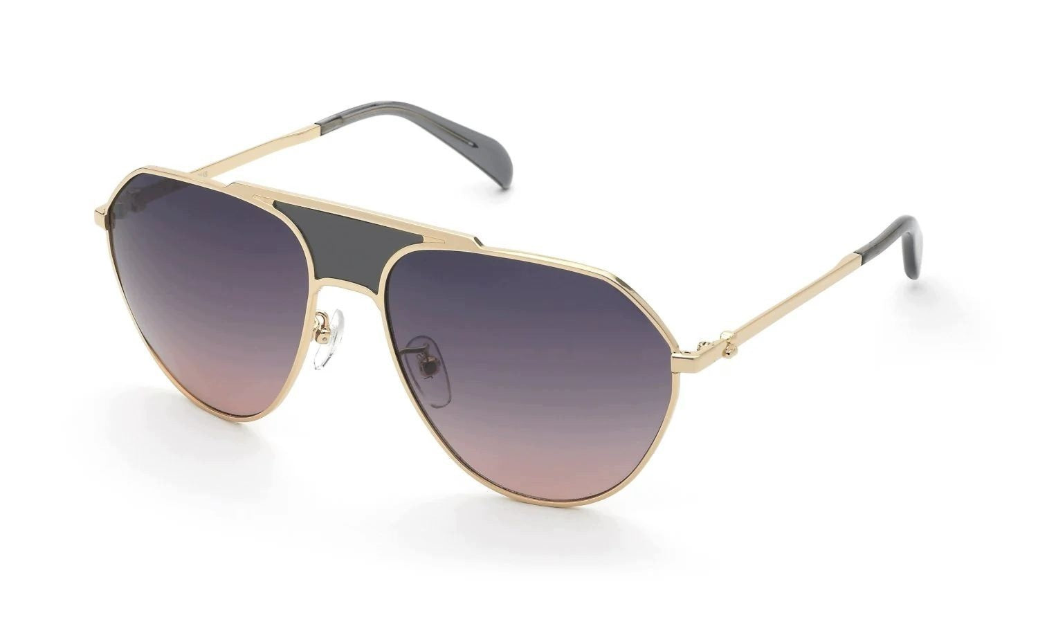 Glasses TOUS STOC46-610300. Sunglasses, Gold color. Unisex.