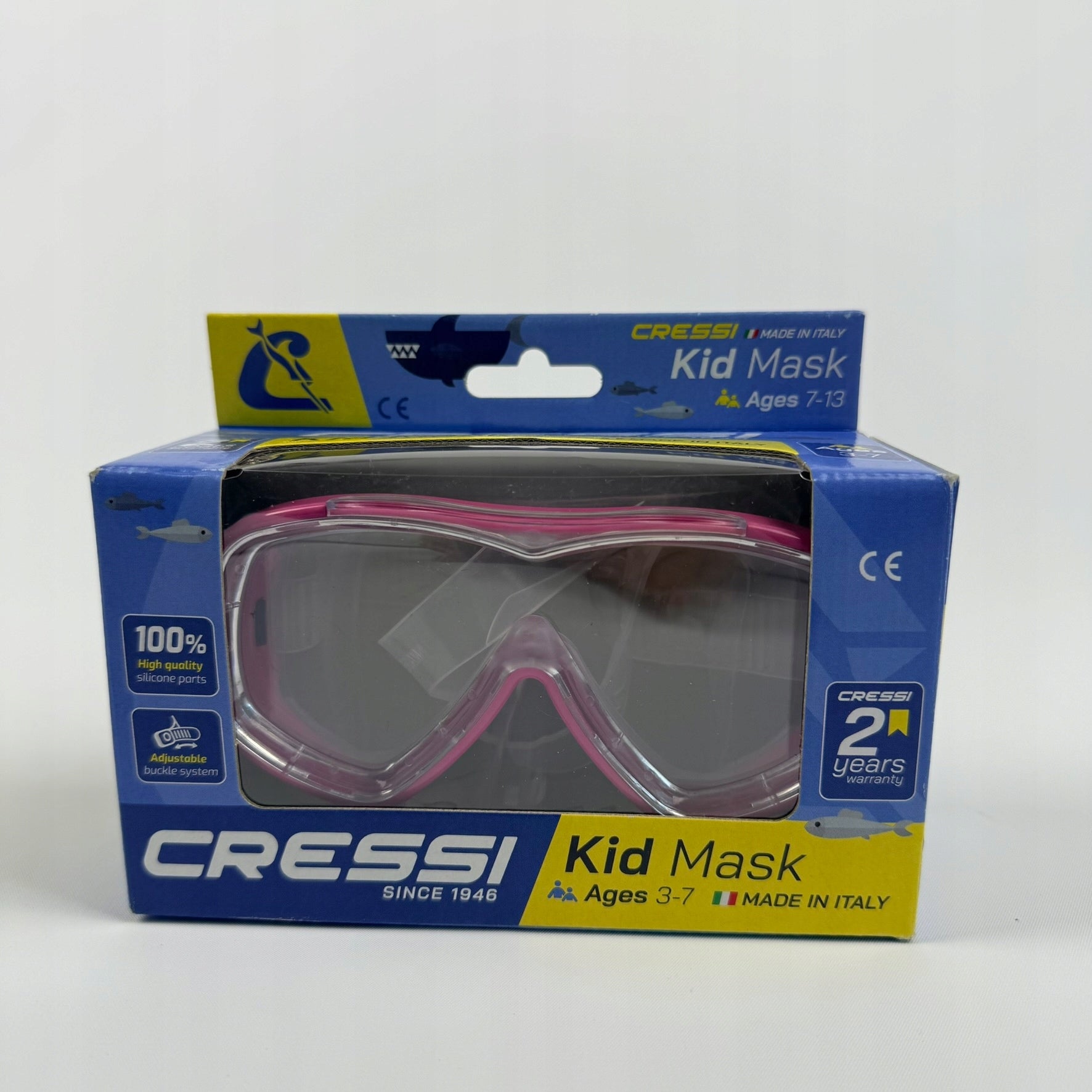 Glasses diving mask Cressi Piumetta Kid pink children Brand Cressi