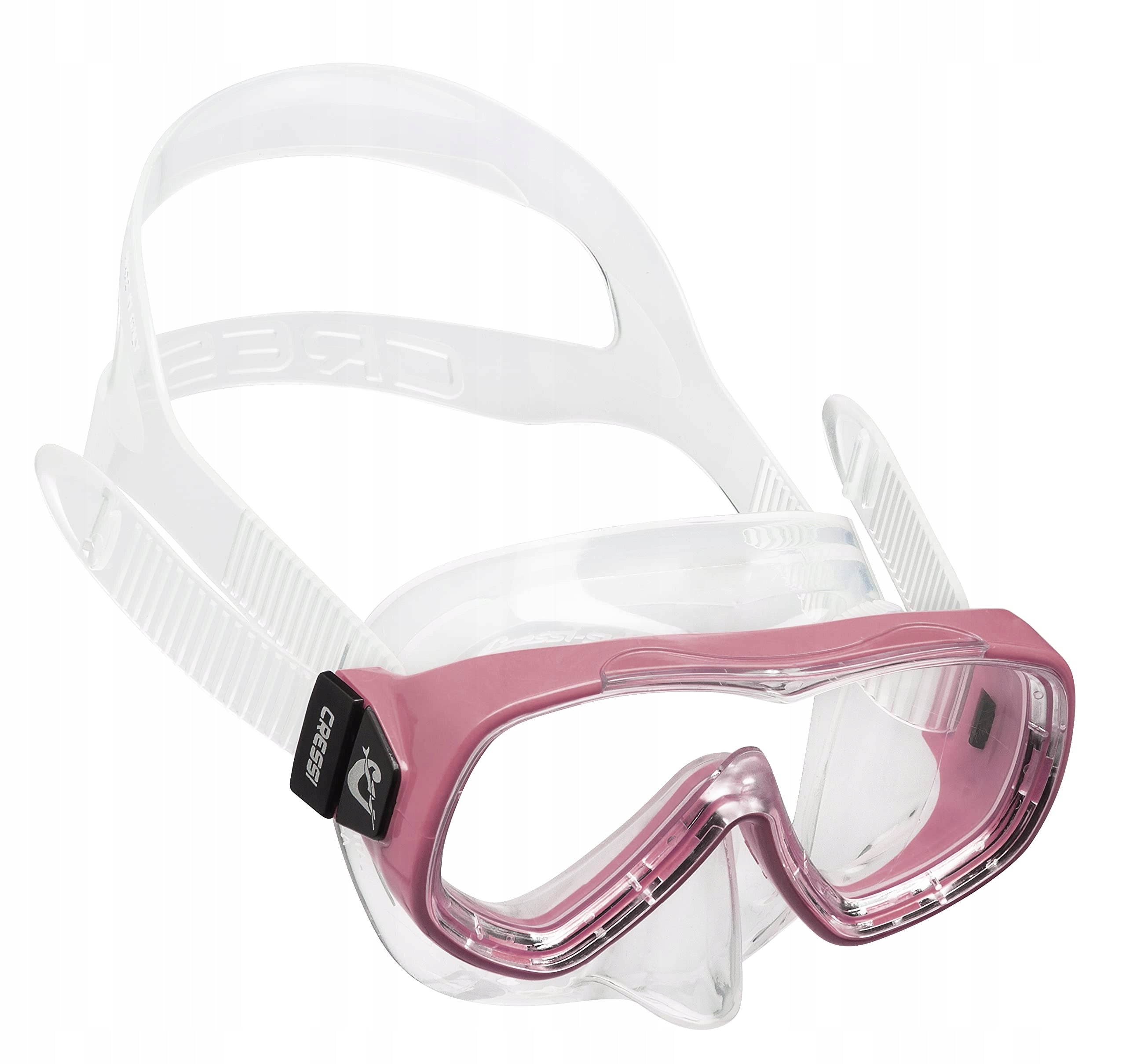 Glasses diving mask Cressi Piumetta Kid pink children