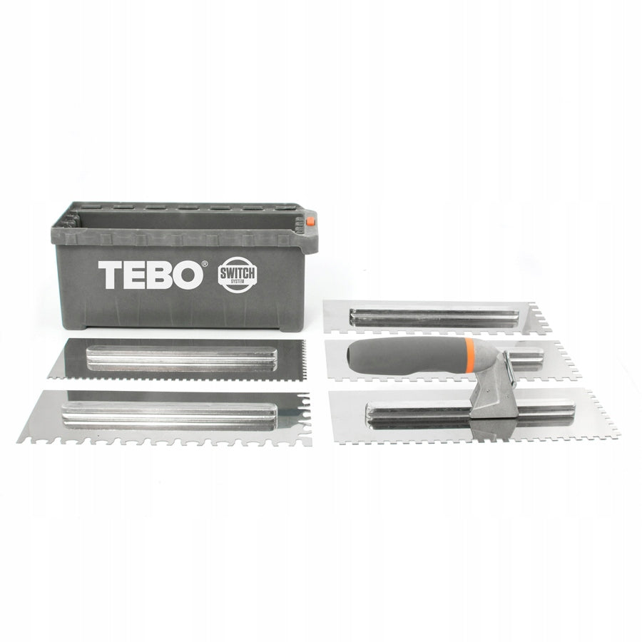 Glazing trowel set with replaceable handle Fixkam Switch Tebo pace gr 0,8mm Manufacturer code 934076