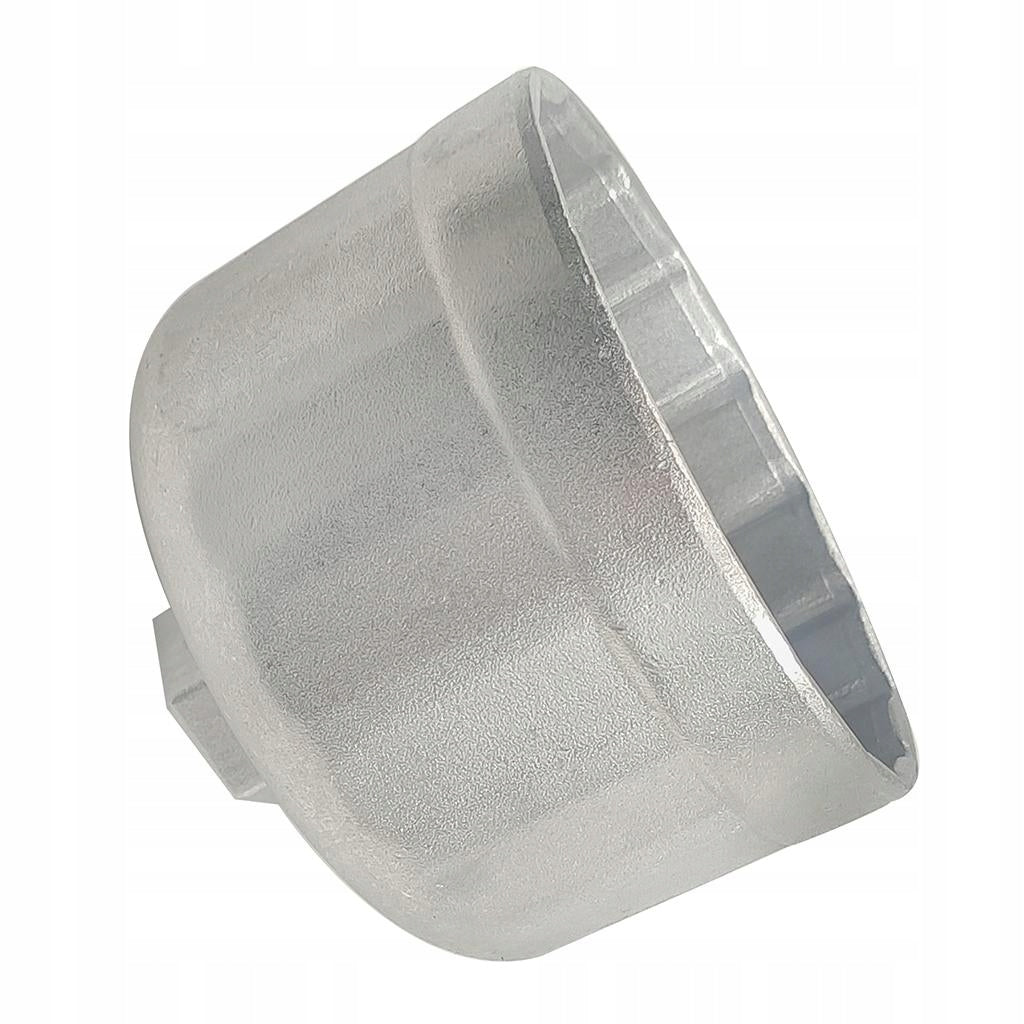 Glossy rotary wrench for 86 mm oil filter, matching the cartridge