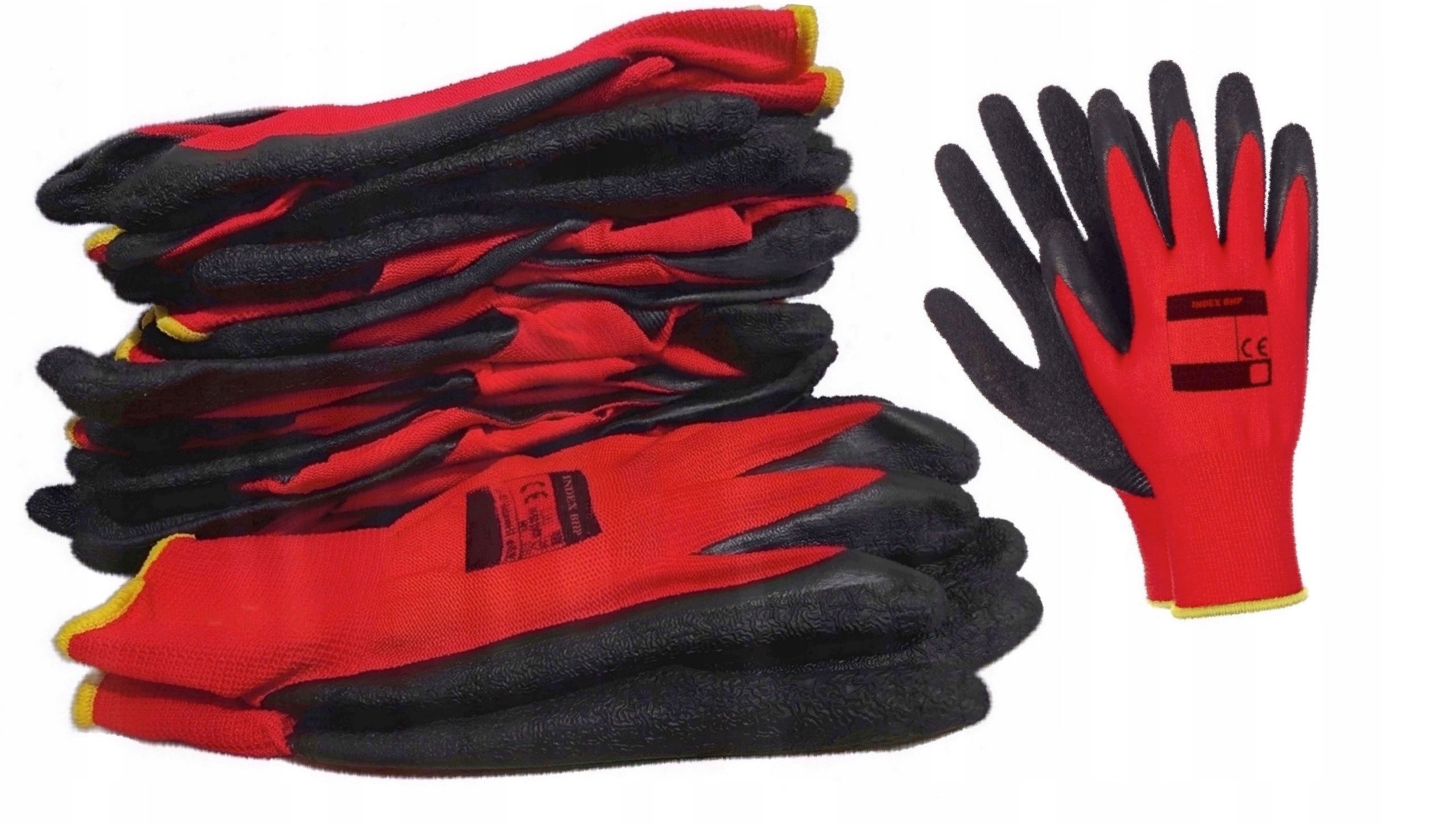 Gloves work gloves r10 LATEX op. 10 PAR Packaging status original