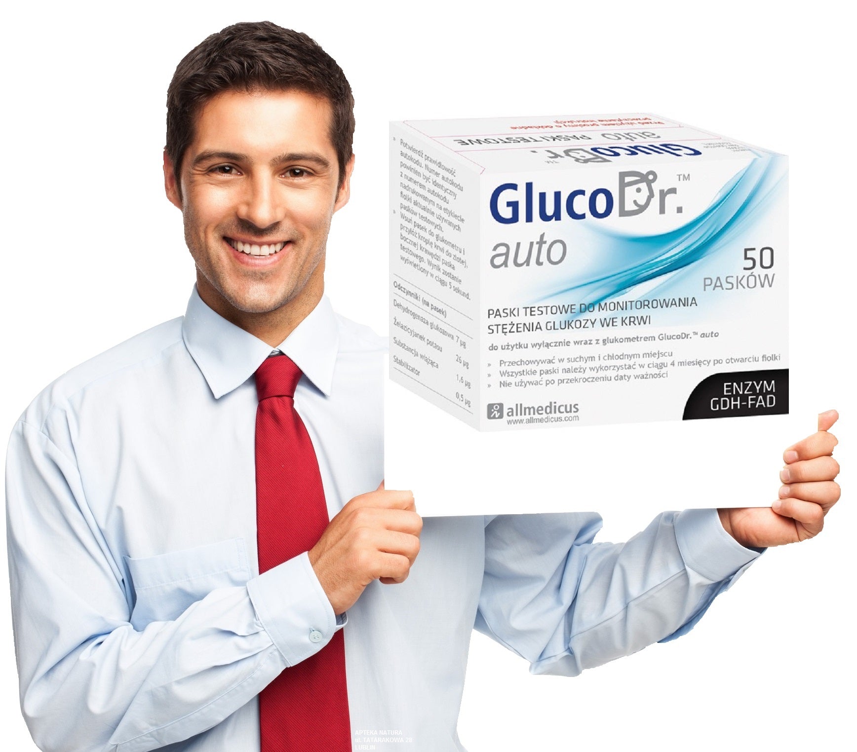 GlucoDr. auto A blood glucose measurement 50 pieces Test strips for glucose meter