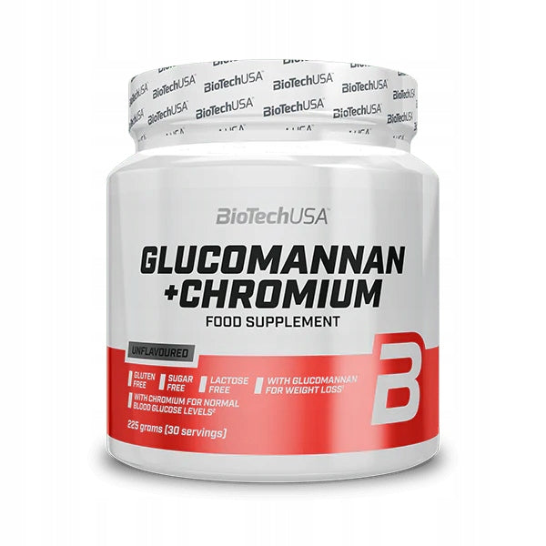 Glucomannan + Chromium étrendkiegészítő italpor - 225 g