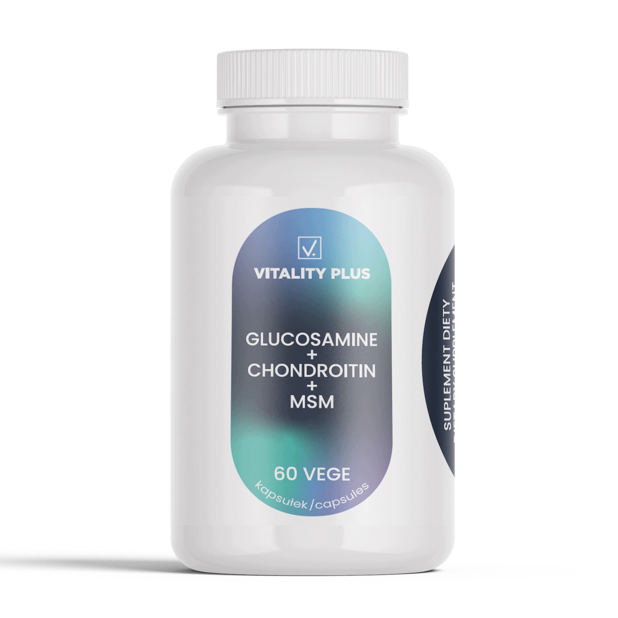 Glucosamine + Chondroitin + MSM 750 mg 60 capsules VEGE Joints and Bones