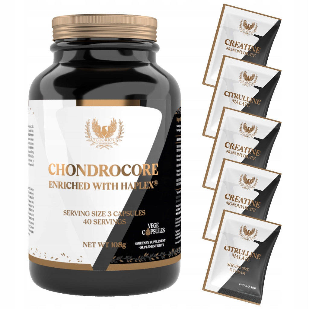 Glucosamine Chondroitin MSM Wit. C Hyaluronic Acid 120 kaps. Victorious