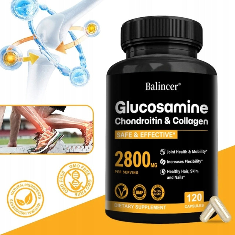 Glucosamine, Chondroitin and Collagen Capsules – Joint Pain Relief... EAN (GTIN) 074283925992