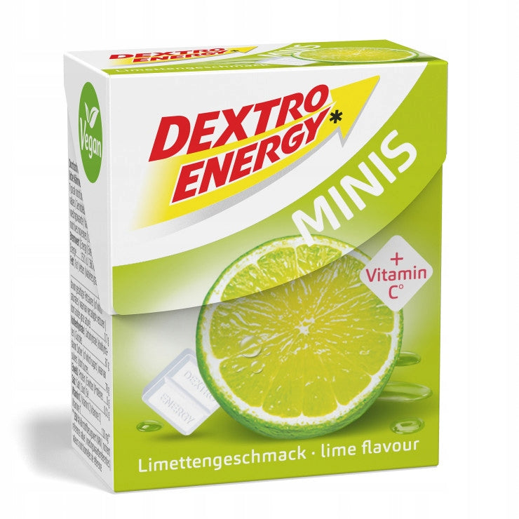 Glucose DEXTRO ENERGY Minis with lime flavor
