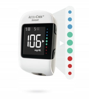 Glucose Meter Accu-Chek Instant mgdL NEW Glucose Strips + lancet Medical device yes