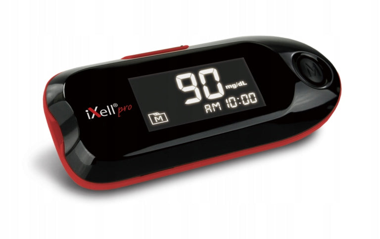 Glucose Meter Genexo Ixell PRO New Complete Set + 50 Strips Warranty PL Medical device yes