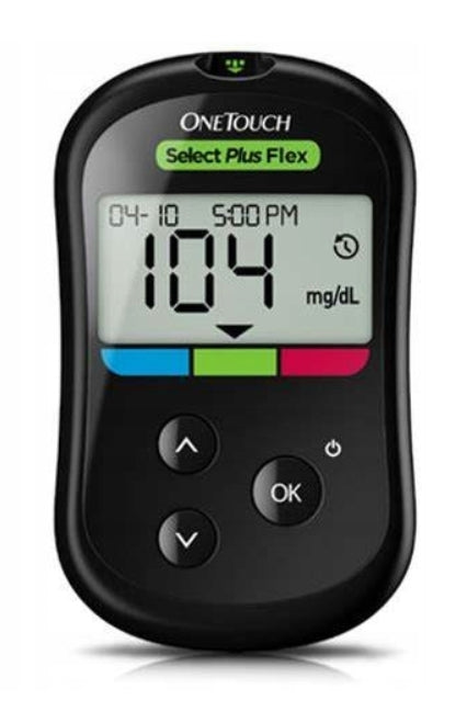 Glucose meter One Touch Select Plus Flex mg/dl guarantee LARGE SET! PL Packaging status original
