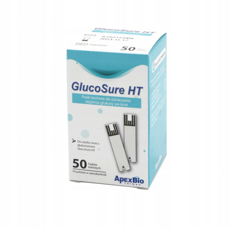 Glucose strips GlucoSure HT 50 pieces