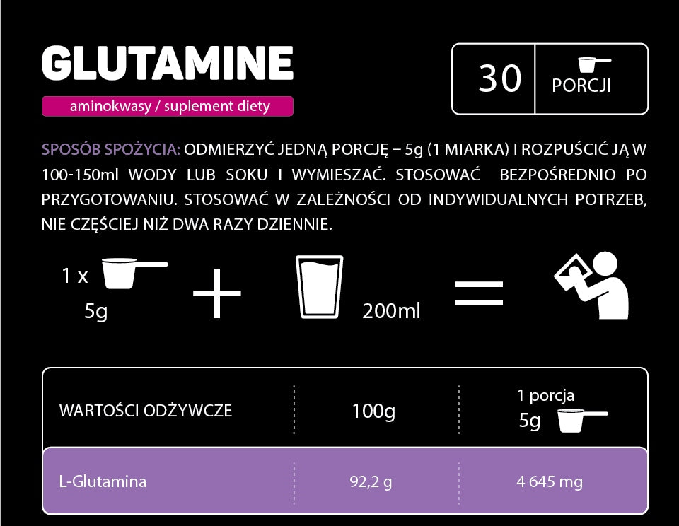 Glutamine orange 150g Endorfina Packaging status original