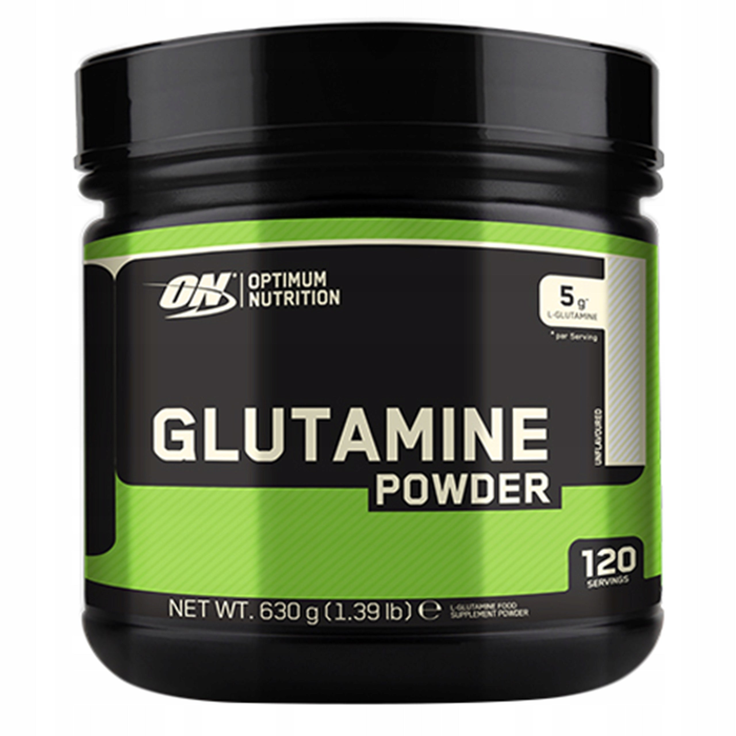 Glutamine powder Optimum Nutrition natural 630 g without sugar