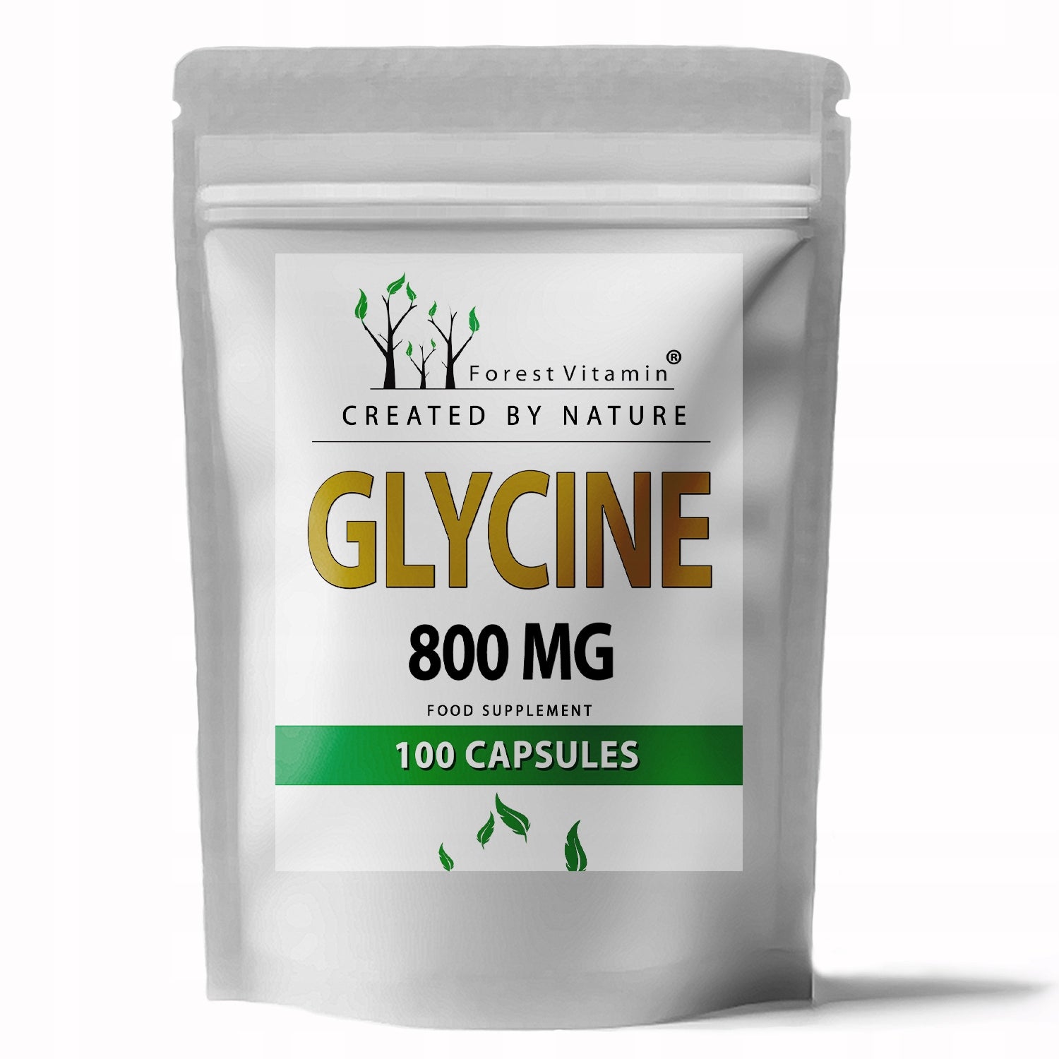 Glycine 800mg 100caps Aminoacetic acid AMINO ACID SUPER SLEEP REGENERATION QUALITY EAN (GTIN) 5904890311626