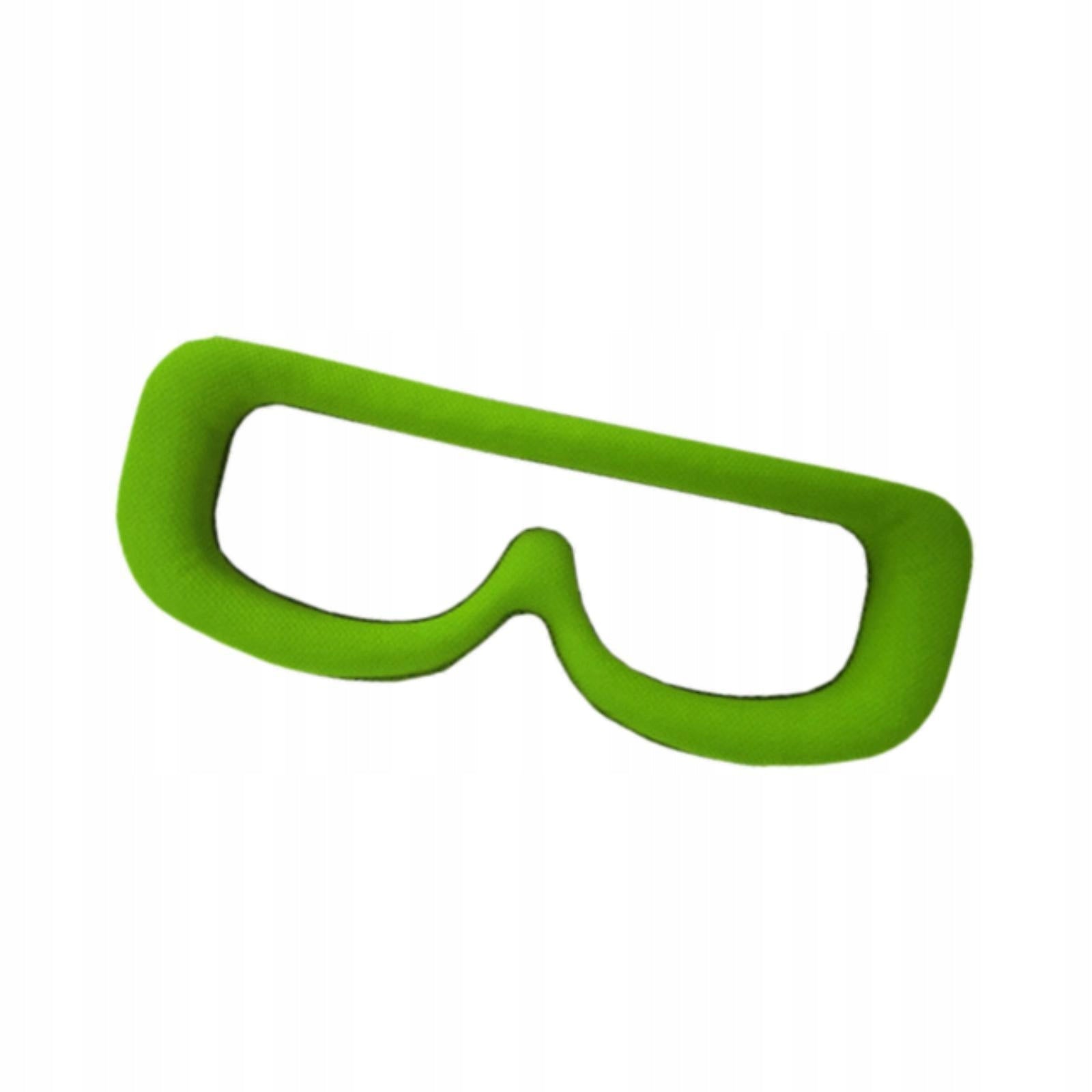 Goggle Sponge Pad Replacement Easy to Use Soft Light Leaking Avoiding Green Packaging status original