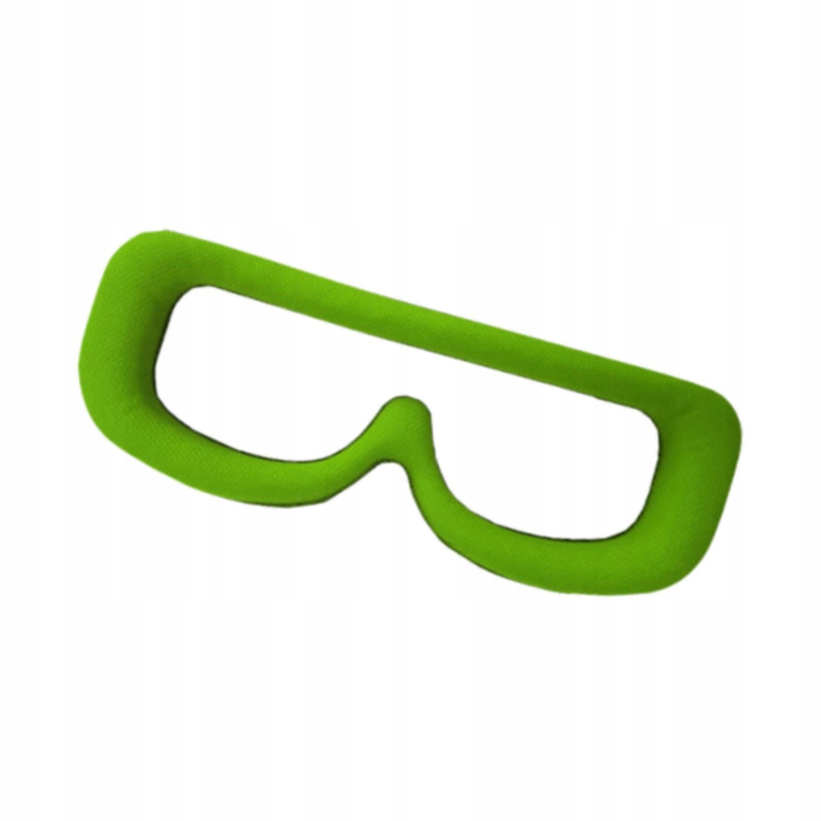 Goggle Sponge Pad Replacement Easy to Use Soft Light Leaking Avoiding Green