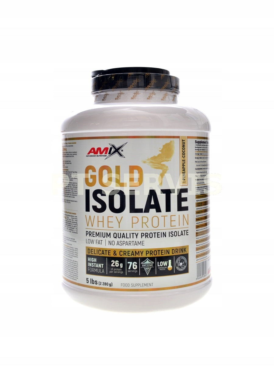 Gold Whey protein isolate 2280g čokoláda