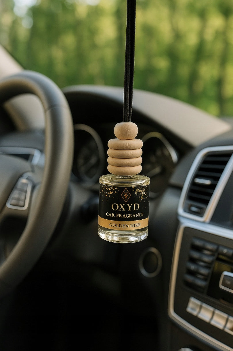 Golden Nish Car Fragrance 8 ml – Luxurious Perfumed Oriental-Wood