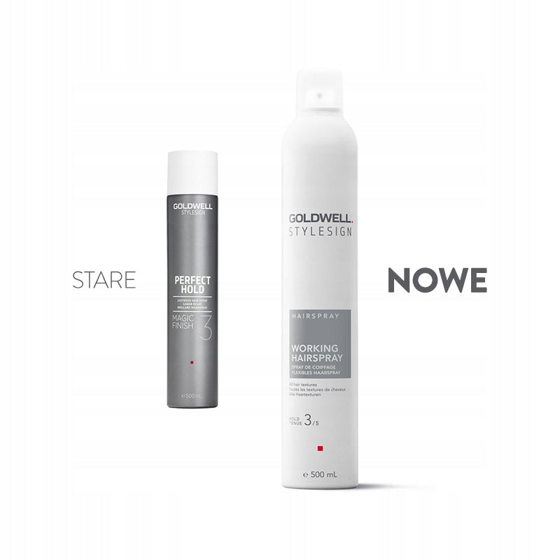 Blizgus plaukų lakas Goldwell Stylesign Perfect, 500 ml