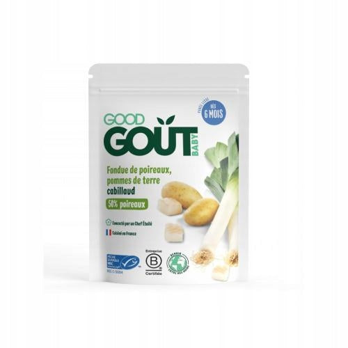 Good Gout BIO Por with potatoes and cod, for infants, 190g