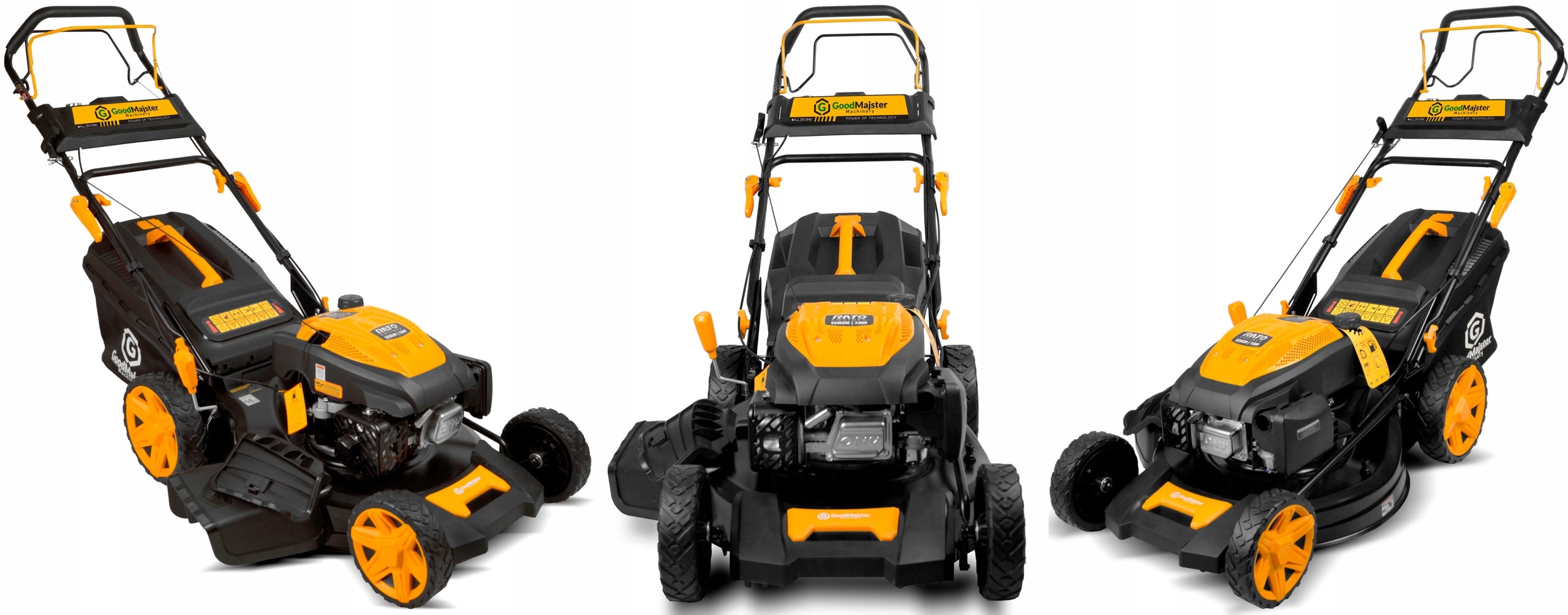 GoodMajster 53CM 10HP 223cc DRIVE El. START +OIL Brand GoodMajster
