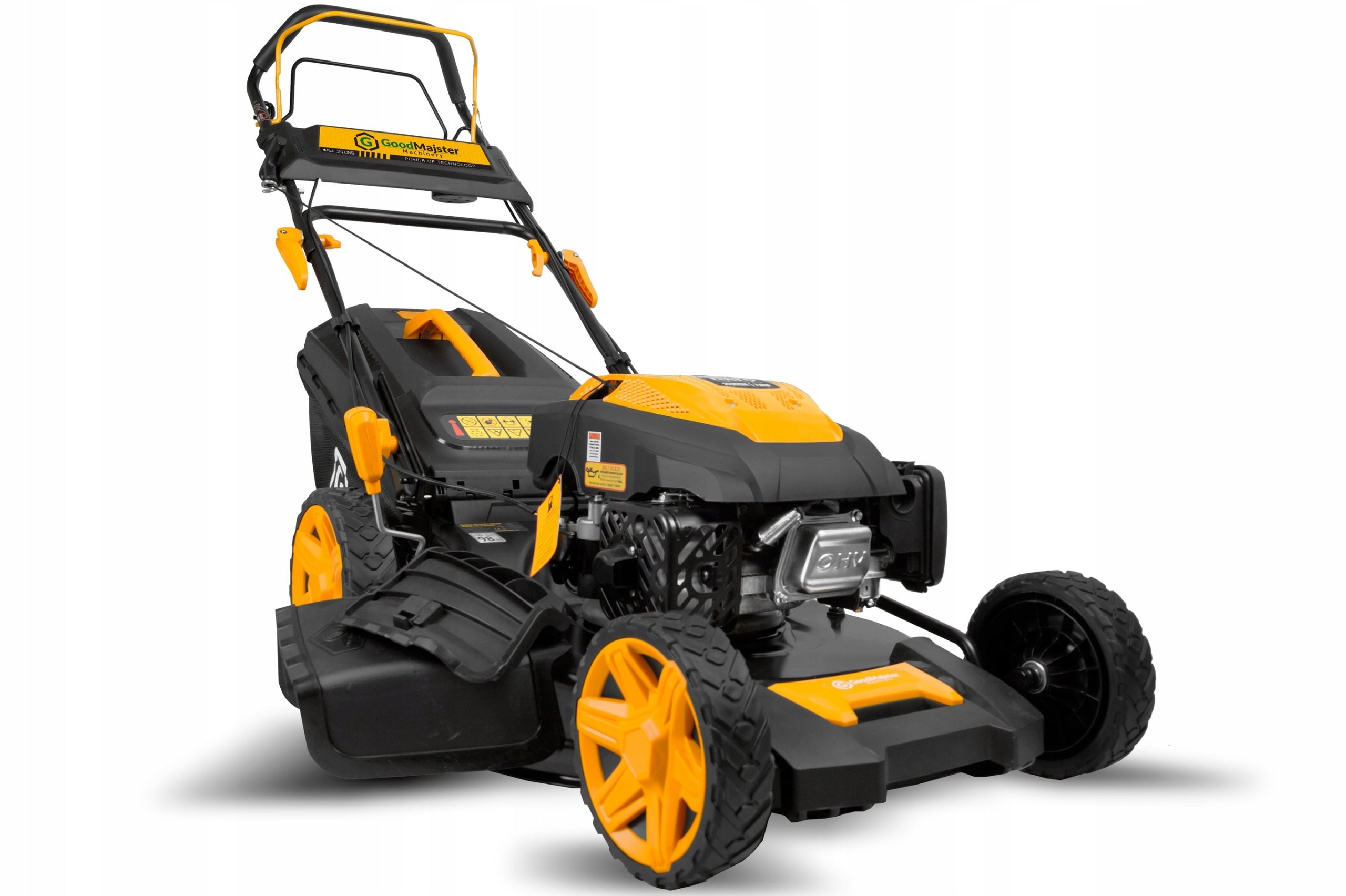 GoodMajster 53CM 10HP 223cc DRIVE El. START +OIL Packaging status original