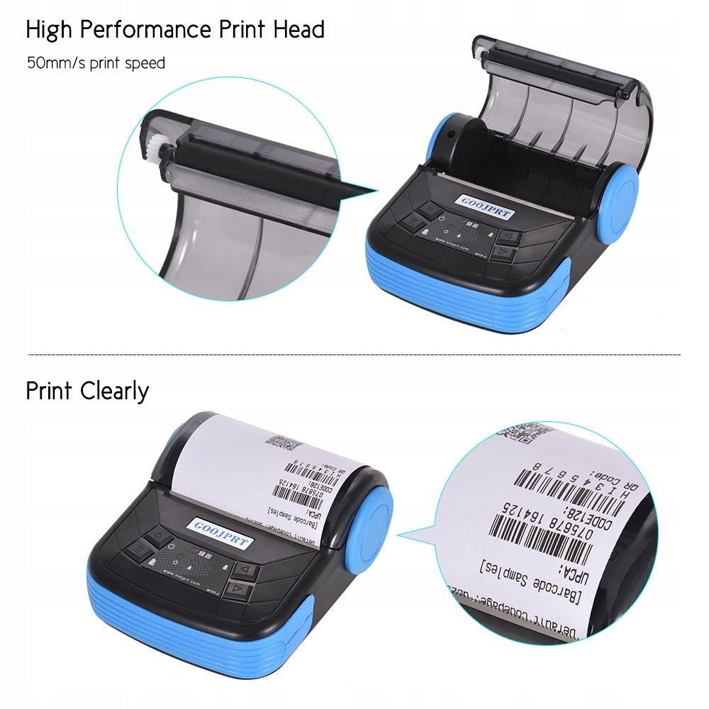 Goojprt MTP-3 80mm BT Thermal Printer Portable Lightweight For RL Brand no brand