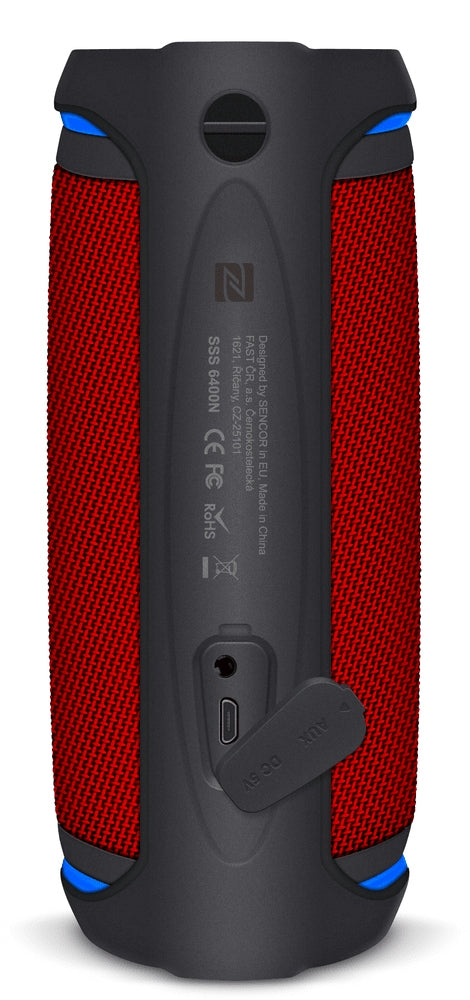 Głośnik Bluetooth SENCOR Sirius SSS 6400N RED 30W IPX6 NFC TWS Brand Sencor