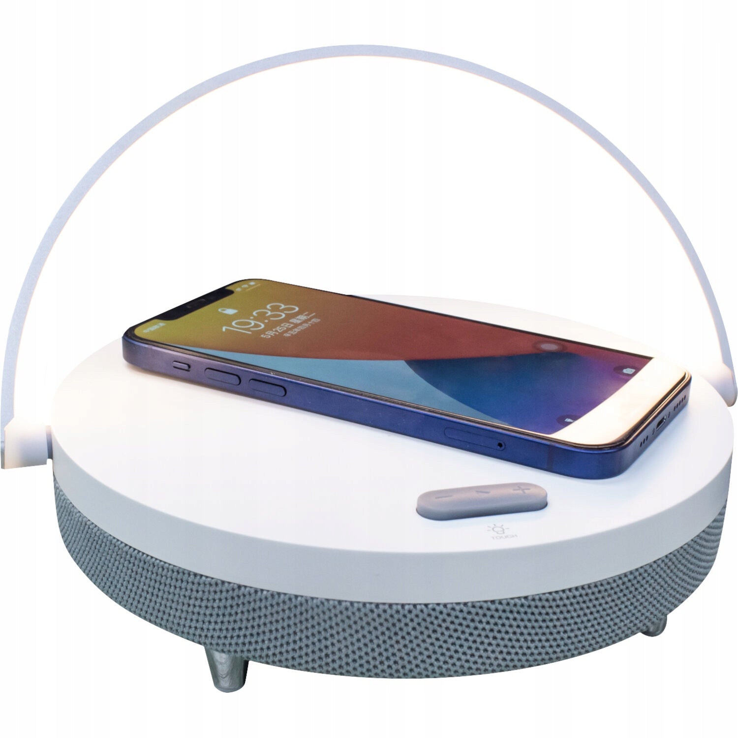 Głośnik Bluetooth z szybką ładowarką indukcyjną i zestawem głośnomówiącym