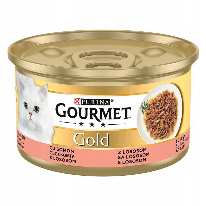 Gourmet Gold Succulent Delights Wet Food Mix 4 Flavours For Cat 24 x 85 g Manufacturer code 8445290505385