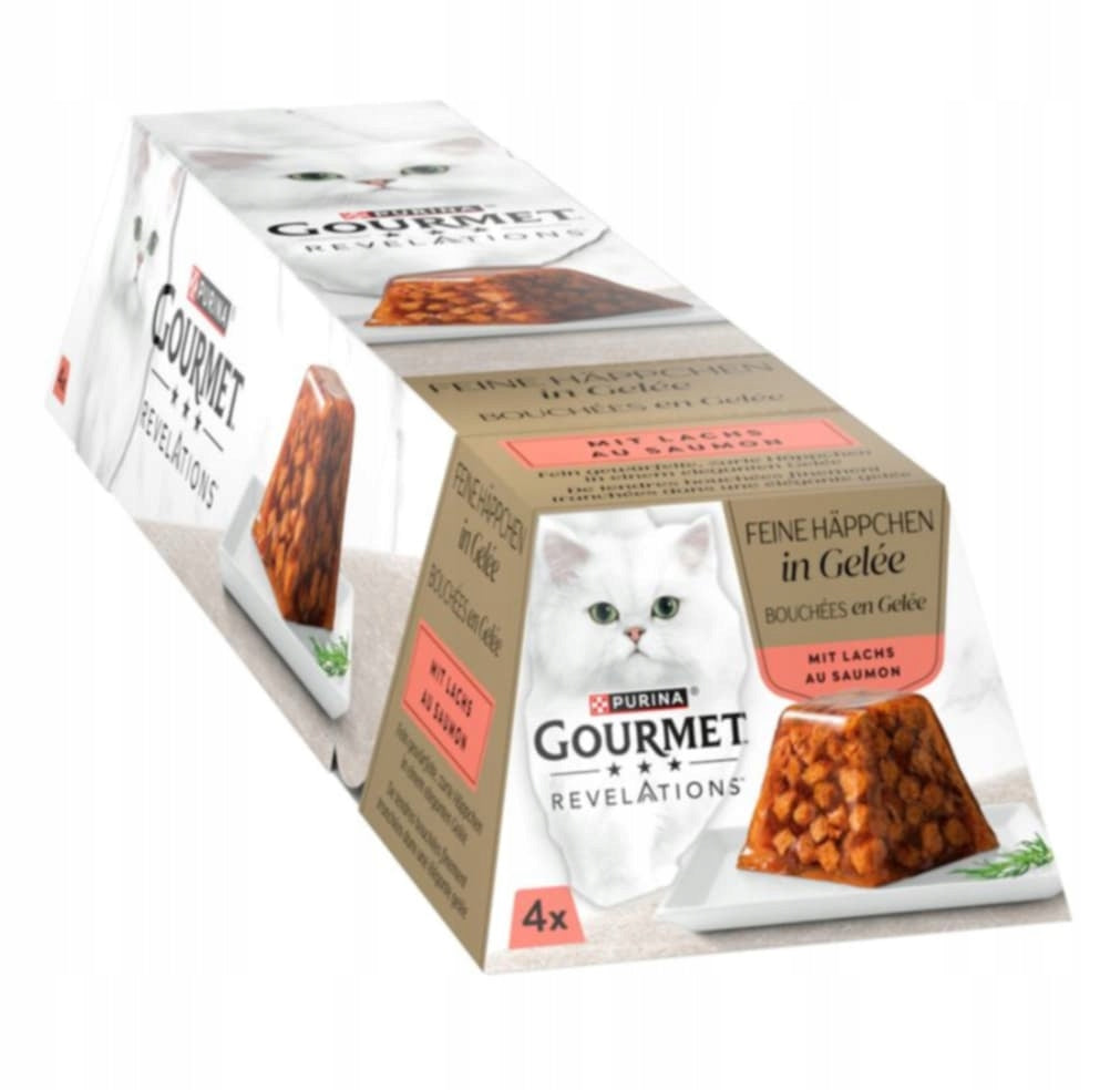 Gourmet Revelations Fine Cuts 4x57g SALMON