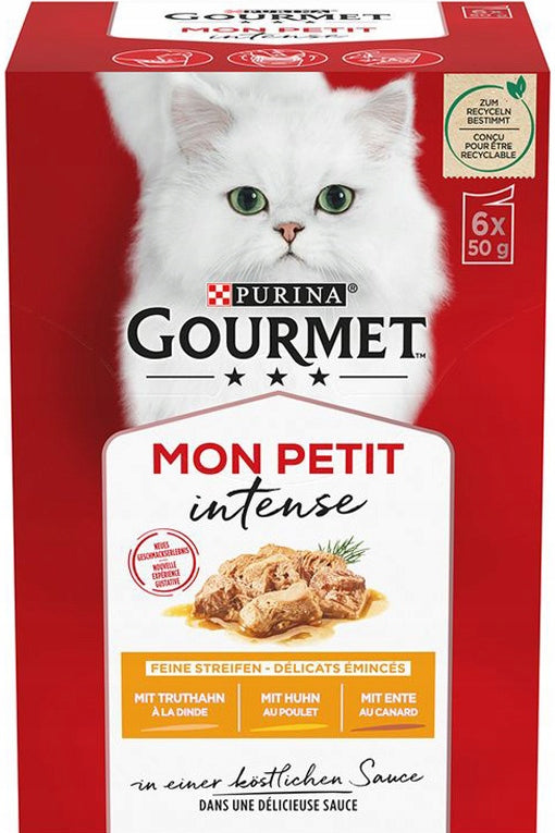Gourmet mon poultry petit 6x50g