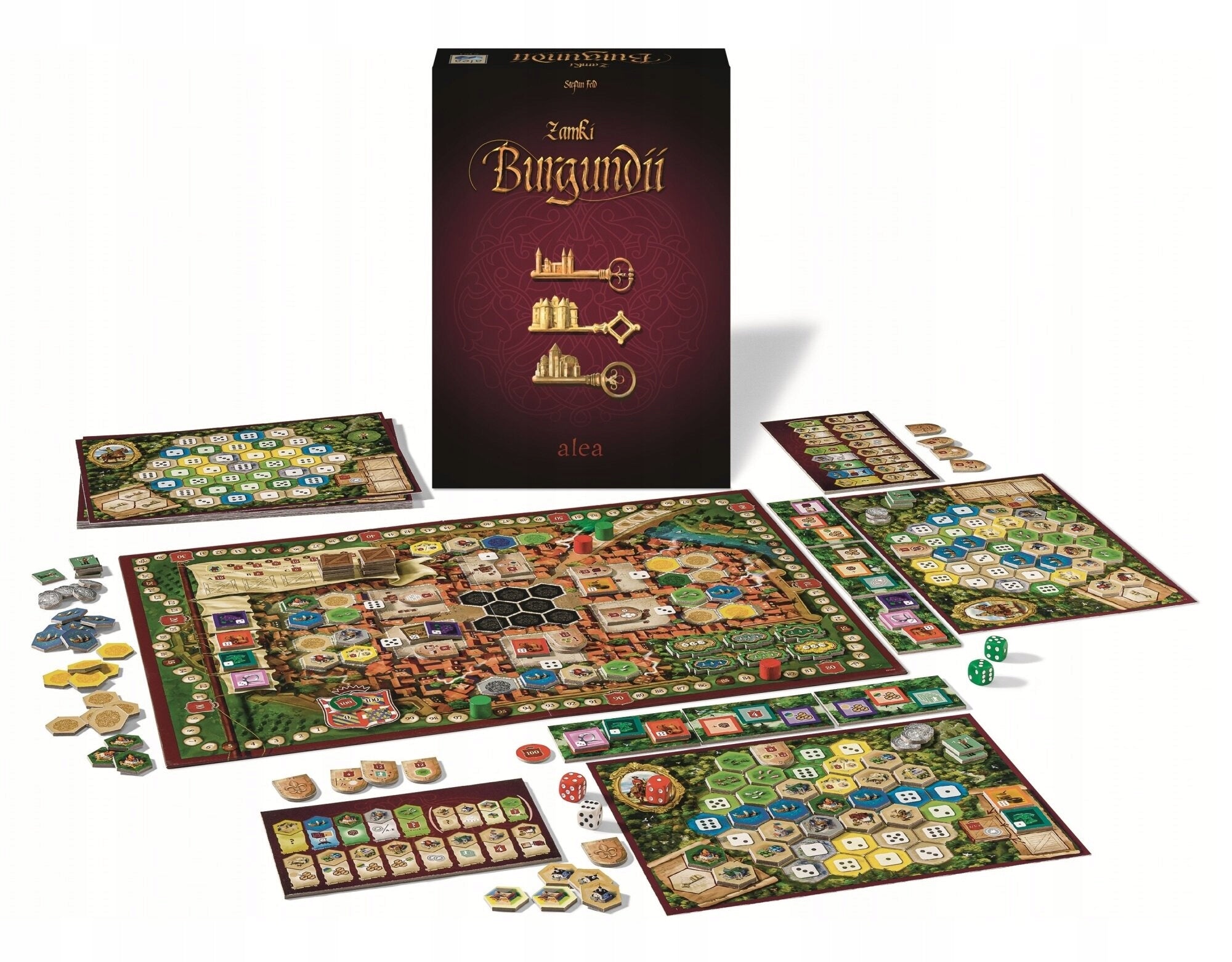 Stalo žaidimas Ravensburger Burgundy Locks, PL, EN, RU